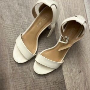 Elegant White Women's Heels